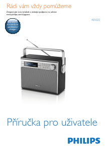 Manuál Philips AE5020B Vysílačka