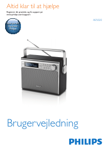 Brugsanvisning Philips AE5020B Radio