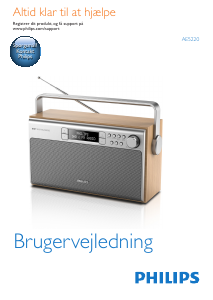 Brugsanvisning Philips AE5220 Radio