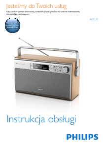 Instrukcja Philips AE5220 Radio