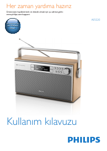 Kullanım kılavuzu Philips AE5220 Telsiz