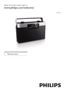 Manuale Philips AE5430 Radio