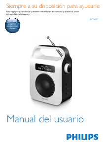Manual de uso Philips AE5600B Radio