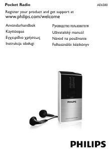 Használati útmutató Philips AE6580 Rádió
