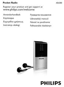 Bruksanvisning Philips AE6580 Radio