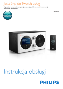 Instrukcja Philips AE8000 Radio