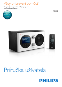 Návod Philips AE8000 Rádio