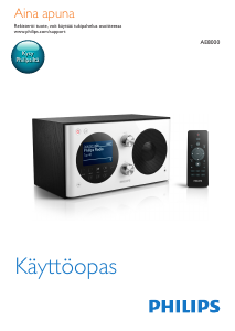 Käyttöohje Philips AE8000 Radio