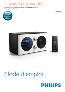 Mode d’emploi Philips AE8000 Radio
