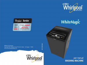 Bruksanvisning Whirlpool Whitemagic Royale 6.5 Tvättmaskin