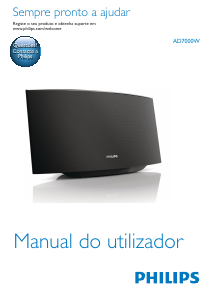 Manual Philips AD7000W Altifalante