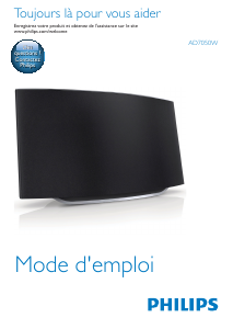 Mode d’emploi Philips AD7050W Haut-parleur