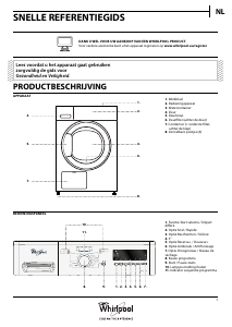 Handleiding Whirlpool DDLX 80110 Wasdroger