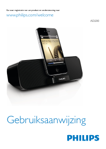 Handleiding Philips AD200 Speakerdock