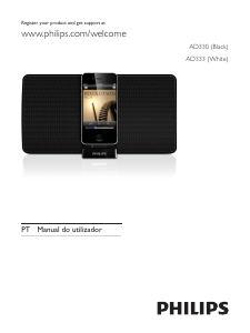 Manual Philips AD330 Altifalante de base