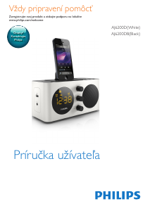 Návod Philips AJ6200D Dokovacia stanica na mobilné zariadenie