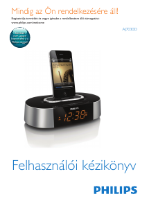 Használati útmutató Philips AJ7030D Hangszóró dokkoló
