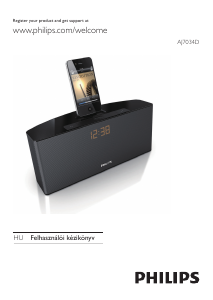 Használati útmutató Philips AJ7034D Hangszóró dokkoló