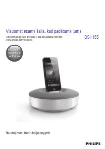 Vadovas Philips DS1155 Garsiakalbio dokas