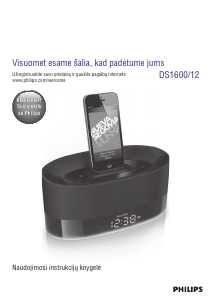 Vadovas Philips DS1600 Garsiakalbio dokas