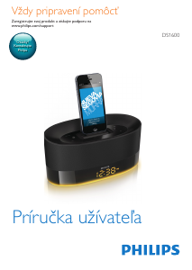 Návod Philips DS1600 Dokovacia stanica na mobilné zariadenie