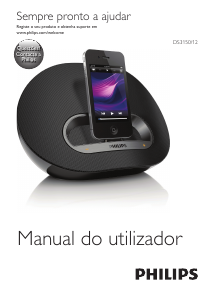 Manual Philips DS3150 Altifalante de base