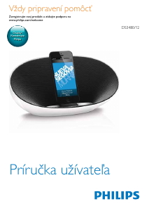 Návod Philips DS3480 Dokovacia stanica na mobilné zariadenie