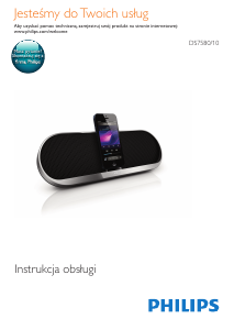 Instrukcja Philips DS7580 Głośnik ze złączem