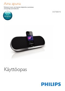 Käyttöohje Philips DS7580 Kaiutintelakka