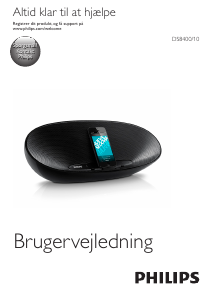 Brugsanvisning Philips DS8400 Højttalerdock