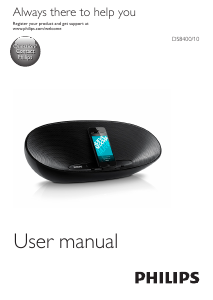 Manual Philips DS8400 Speaker Dock