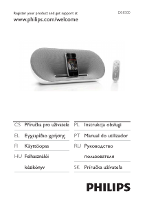 Hướng dẫn sử dụng Philips DS8500 Đế loa