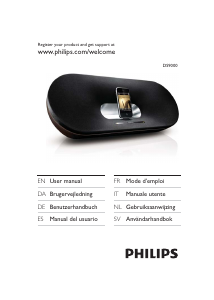 Manual de uso Philips DS9000 Docking station