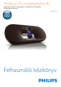 Használati útmutató Philips DS9100W AirPlay Primo Hangszóró dokkoló