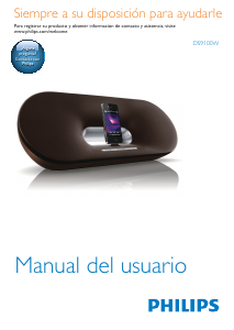 Manual de uso Philips DS9100W AirPlay Primo Docking station