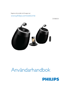 Bruksanvisning Philips DS9800W Dockningshögtalare