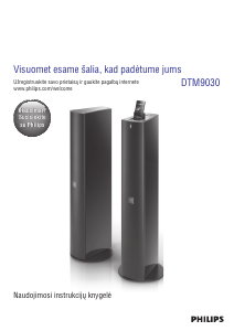 Vadovas Philips DTM9030 Garsiakalbio dokas