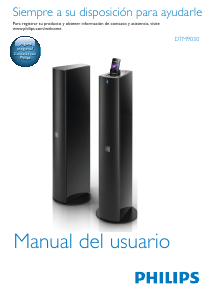 Manual de uso Philips DTM9030 Docking station