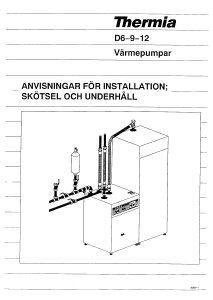 Bruksanvisning Thermia D9 Värmepump