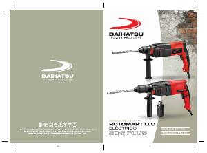 Manual de uso Daihatsu RML26A-PLUS Martillo perforador