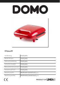 Manuale Domo DO9242W Grill a contatto