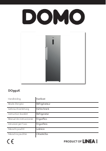 Bedienungsanleitung Domo DO991K Kühlschrank