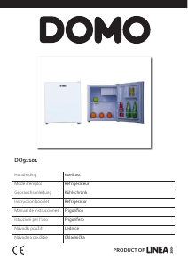 Manual Domo DO91101 Refrigerator