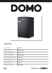 Bedienungsanleitung Domo DO91770R Kühlschrank