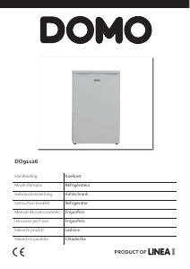 Bedienungsanleitung Domo DO91126 Kühlschrank
