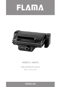 Manual de uso Flama 4561FL Grill de contacto