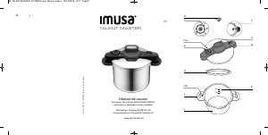 Manual de uso Imusa Talent Master Olla a presión