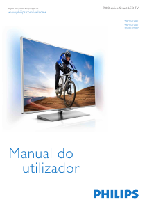 Manual Philips 40PFL7007H Televisor LED