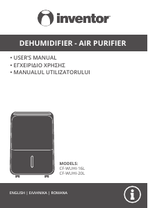 Manual Inventor CF-WUHI-16L Air Purifier