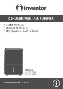 Εγχειρίδιο Inventor CF-WUHI-20L Καθαριστής αέρα